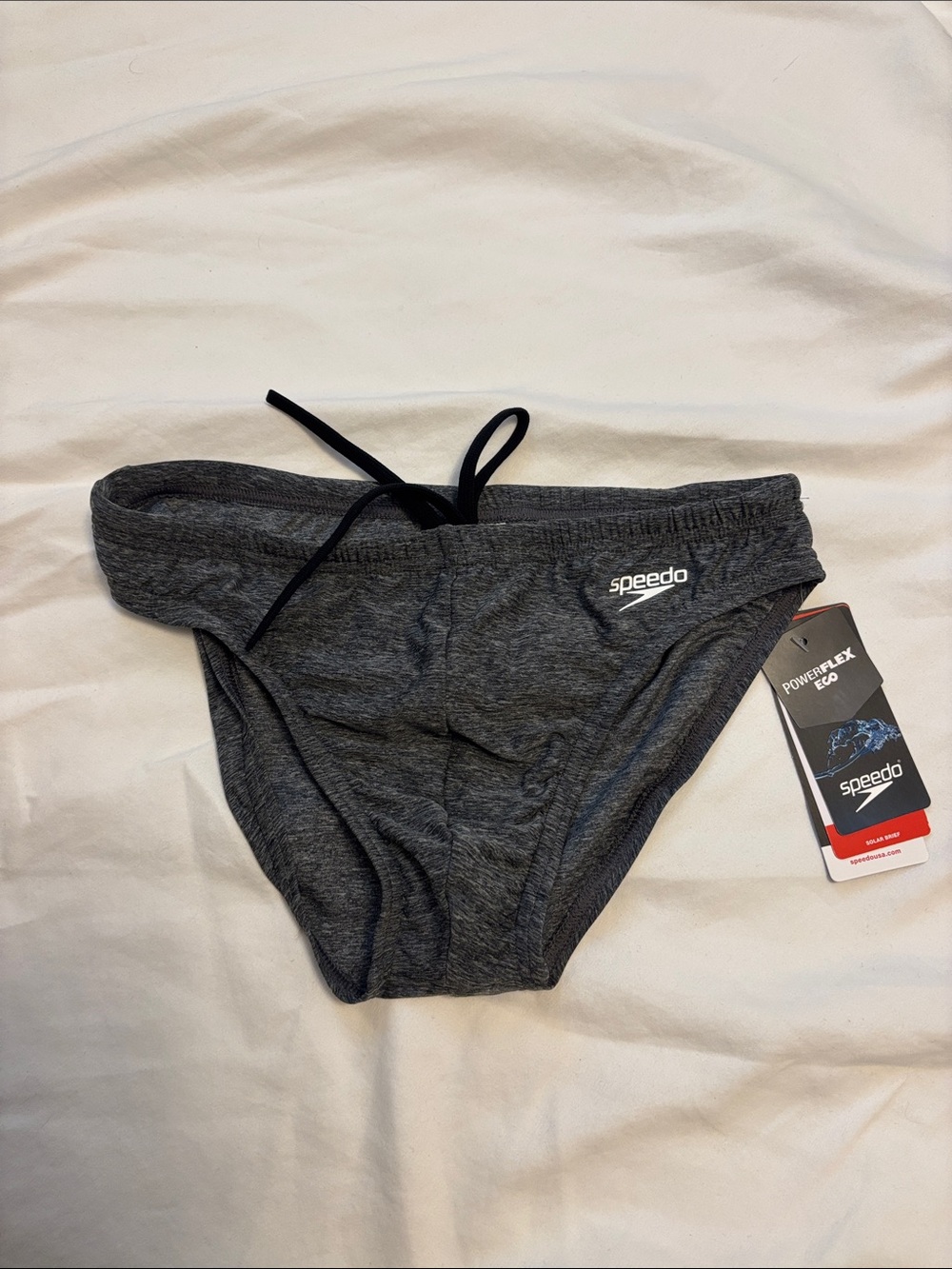 Speedo Men’s Gray Swim Briefs
